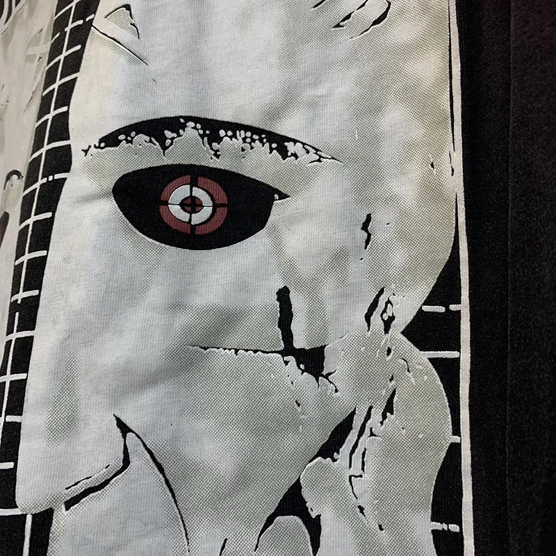 Футболка Мужская/Женская хлопковая свободного покроя винтажная стирающаяся