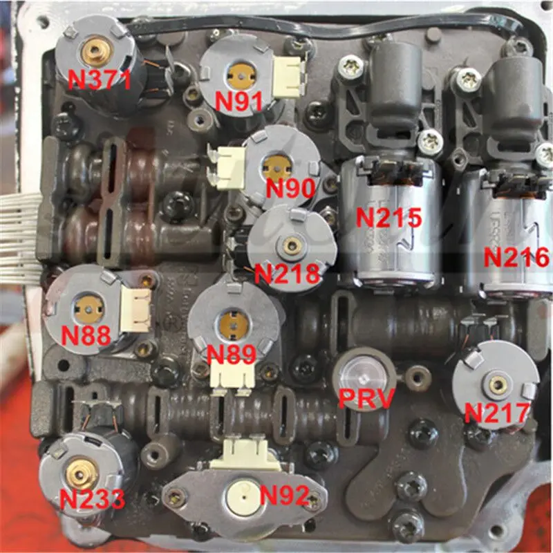 замена сол. замена сол. лексус 330 акпп соленоид. соленоиды мехатроник 02e. замена сол.