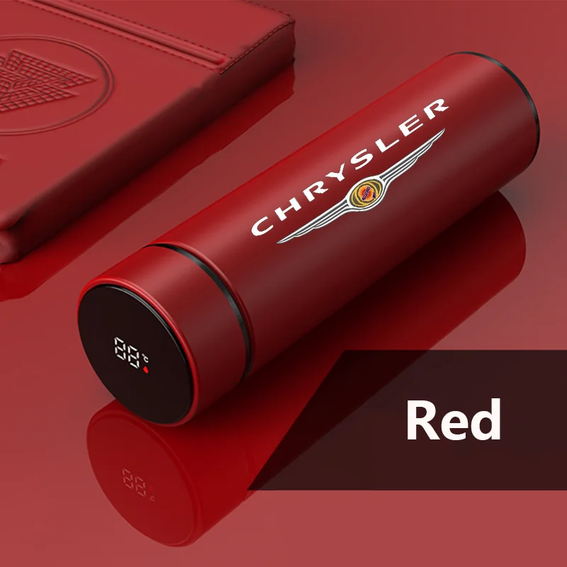 

Умный автомобильный термос, 500 мл, чашка для чая, кофе, вакуумная фляжка с дисплеем температуры, умная бутылка для воды для Chrysler 200, 300, 200c, 2015
