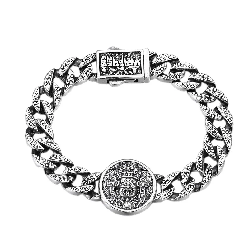 Браслет из серебра 925 этно стиль