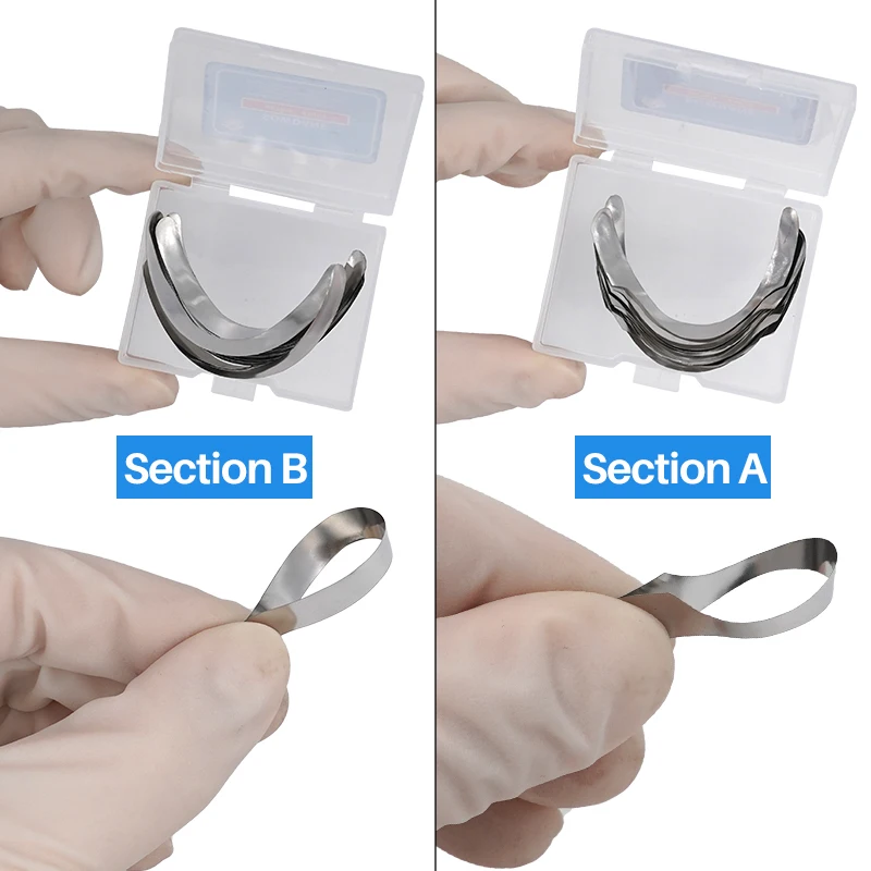2 коробки стоматологические матричные ленты Tofflemire застрявшие десен настенный
