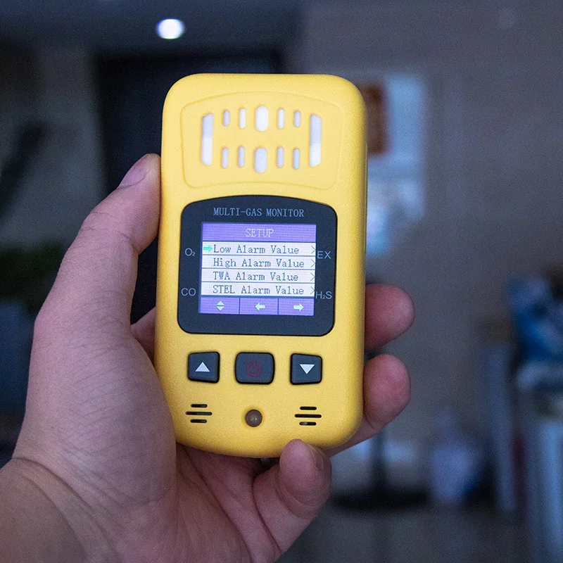 Gas Detector Toxic And Harmful Gas Detector Combustible Carbon Monoxide Oxygen Hydrogen Sulfide Four-in-one Gas Detector enlarge
