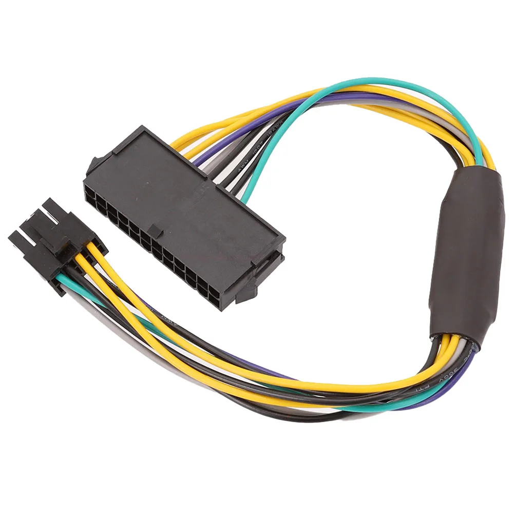 

24Pin To 8Pin ATX Optiplex 7020 3020 Power Supply Motherboard Adapter Cable 18AWG Cable, 0.18x34 Copper, Supporting 1000W Power