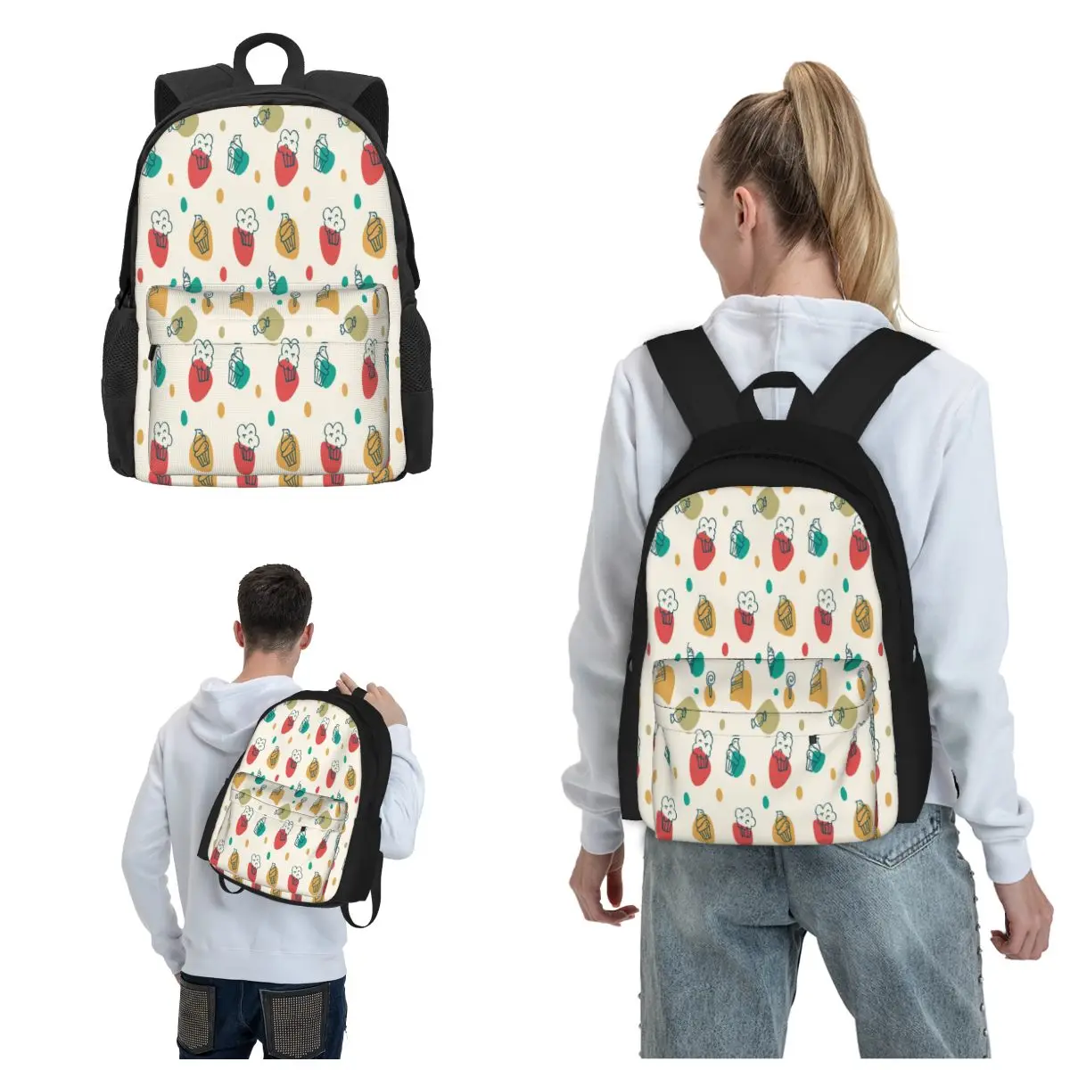 

Ice Cream School Backpack For Teens Large Bookbag Lightweight Find The Perfect Backpack Companion For Your Every Adventure