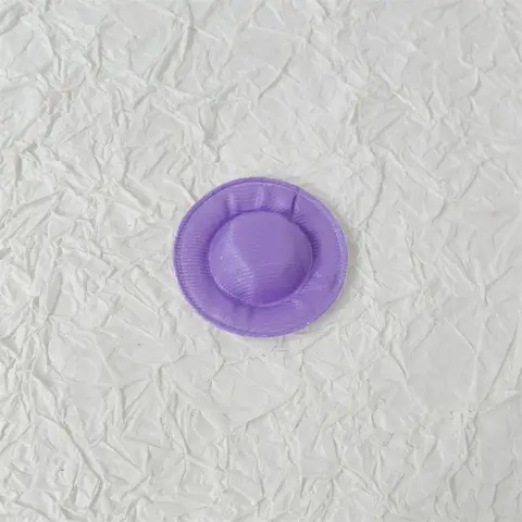 10 х Мини-шапочек из хлопка для кукол