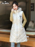 winter vest for women 2022 sleeveless jacket fall winter korean fashion parka elegant ladies chic outwear waistcoat