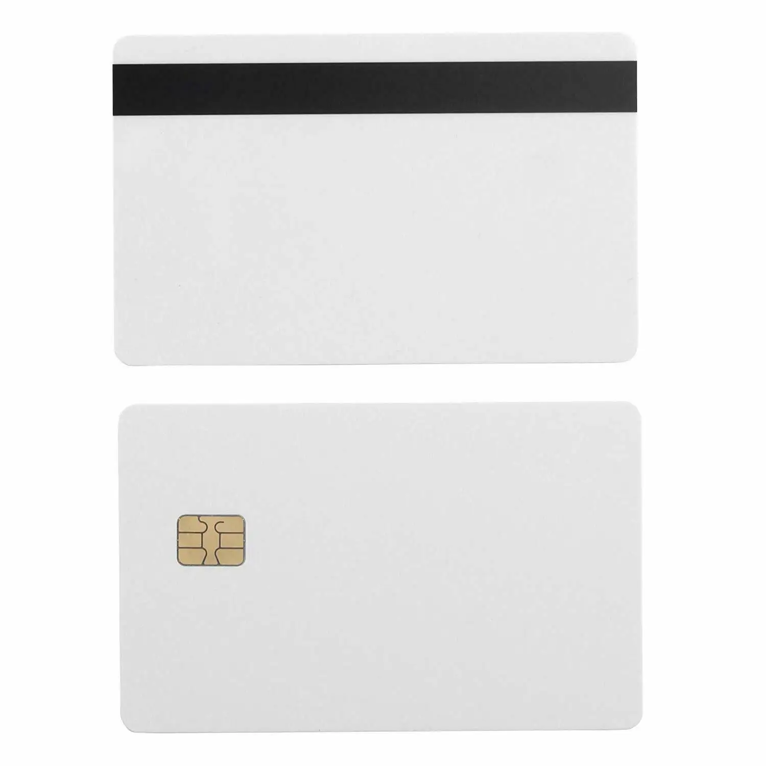 100PCS SLE4442 Hi Co Magnetic Stripe Contact IC Composite Smart Card