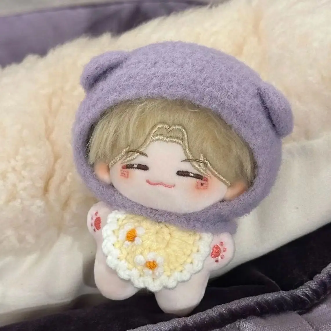 Фото Фаршированная 10 см аниме KPop Lee Jihoon Woozi, морская звезда, хлопковая кукла, мультяшная плюшевая кукла, игрушка, нарядная одежда, коллекционный подарок для фанатов №1