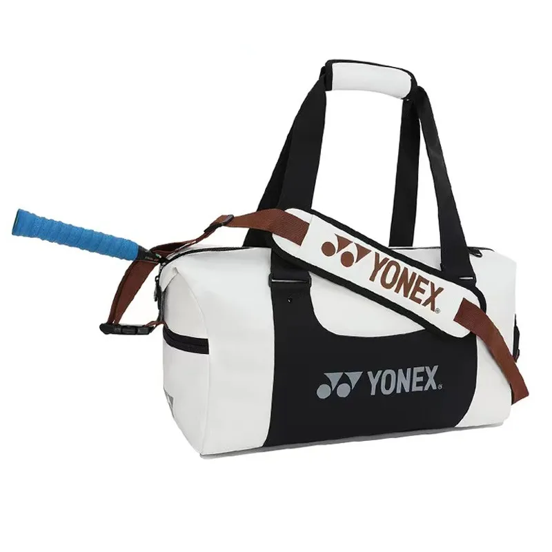 2022 New YONEX Single Shoulder Crossbody Badminton Racket Bag 1 Compartment Simple Design Hold All Sports Accessories Men Women
