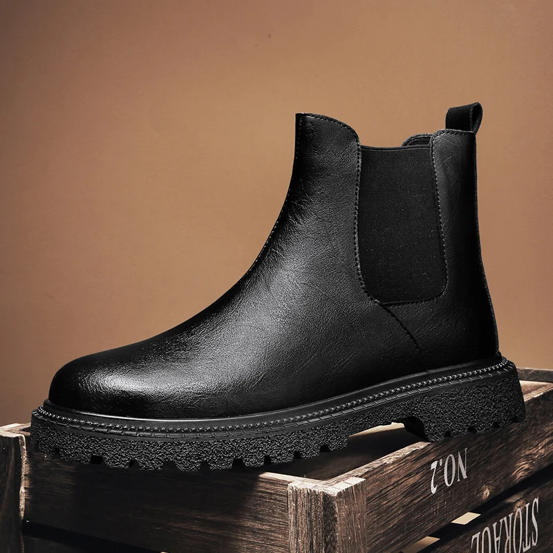 

Causle/демисезонные кожаные ботинки наивысшего качества; Мужская обувь; Военные ботильоны; Брендовая мужская обувь ручной работы для мотокрос...