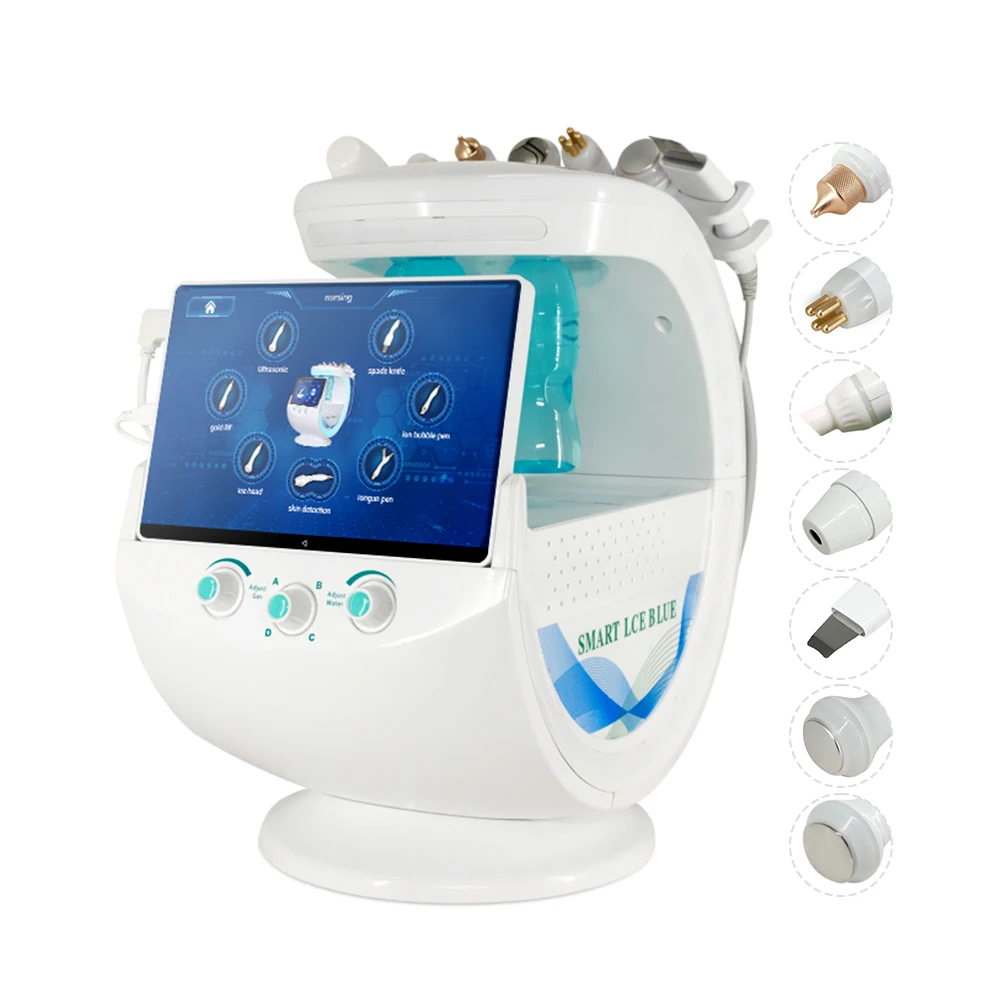 

7 In 1 Skin Analyzer Management Water Dermabrasion Facial Machine with Scrubber Peeling Skin Test Pen
