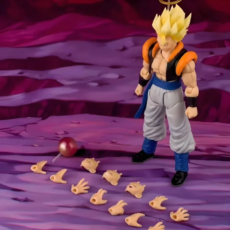 Фото В наличии Hero Waltz SHF Аниме Dragon Ball Z Gogeta Фигурка Super Saiyan 3.0 Коллекционная модель игрушки в подарок DT №2