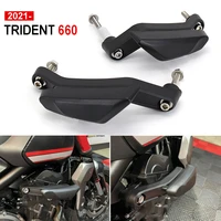 falling protection new motorcycle parts for trident 660 trident660 side frame sliders guard crash pads protector 2021 2022
