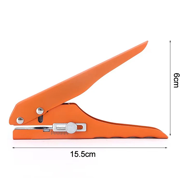 okleinowanie krawędzi szczypce do dziurkowania 8mm/15mm przysłona okrągły dziurkacz oklejanie krawędzi/karta/PVC/twarda folia/przecinarka