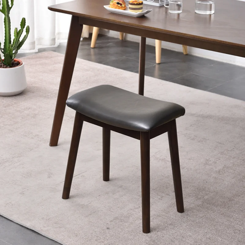 

Простой современный стул для ванной комнаты, однотонный стул для гардероба, комфортная мягкая сумка, стул для ног, подшипник, оттоманка для прихожей