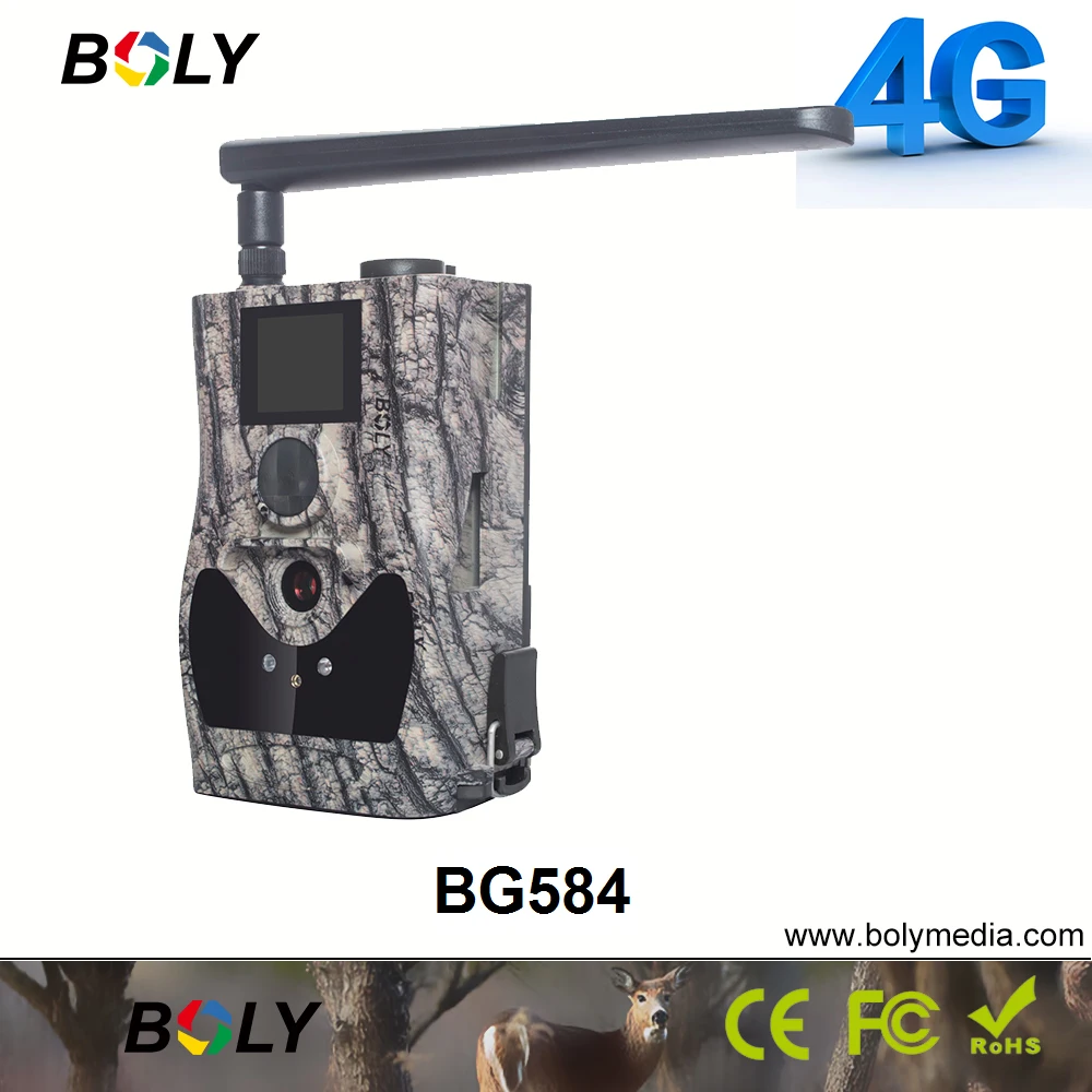 

Bolyguard BG584 4G Hunting Cameras Support Photos And Video Transmitting MMS GPRS Function With Cloud Service Game Cameras