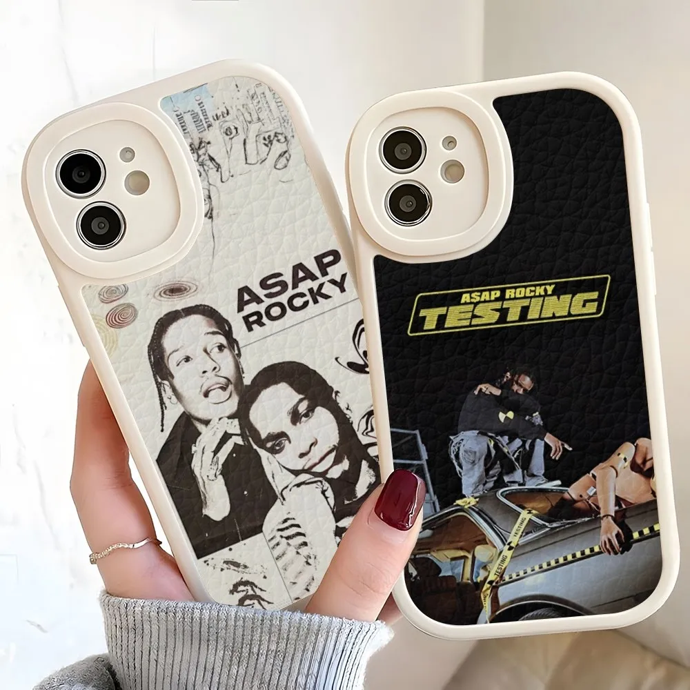 ASAP Rocky Rapper Phone Case For Iphone 15 14 12 13 Pro Max 11 Mini X ...
