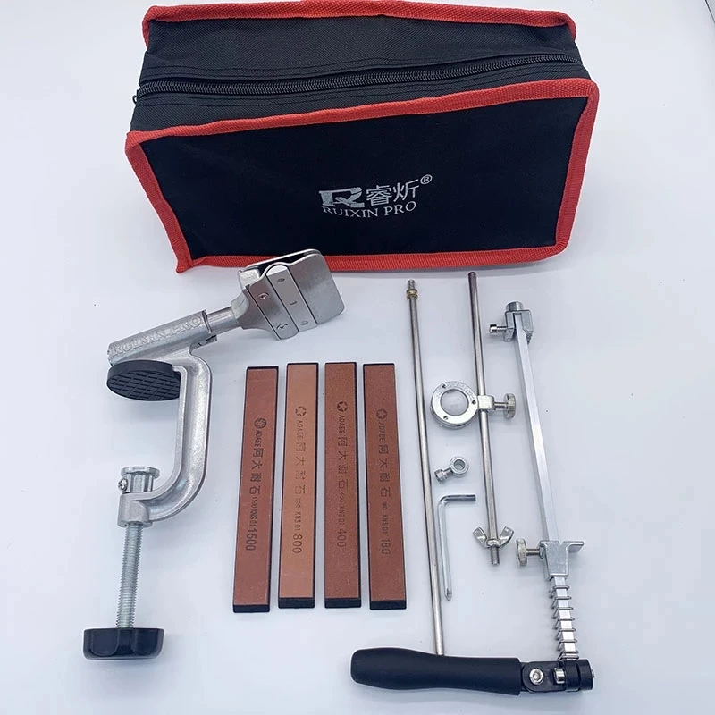 Точилка для ножей Ruixin Rx 008 с фиксированным углом регулируемый Профессиональный