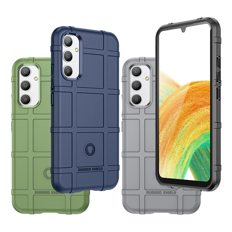 Rugged Shield Shockproof Armor Case For Samsung Galaxy A34 Case