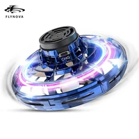 flynova flying boomerang mini drone spinner fly ufo official fidget toy original magic with rgb lights