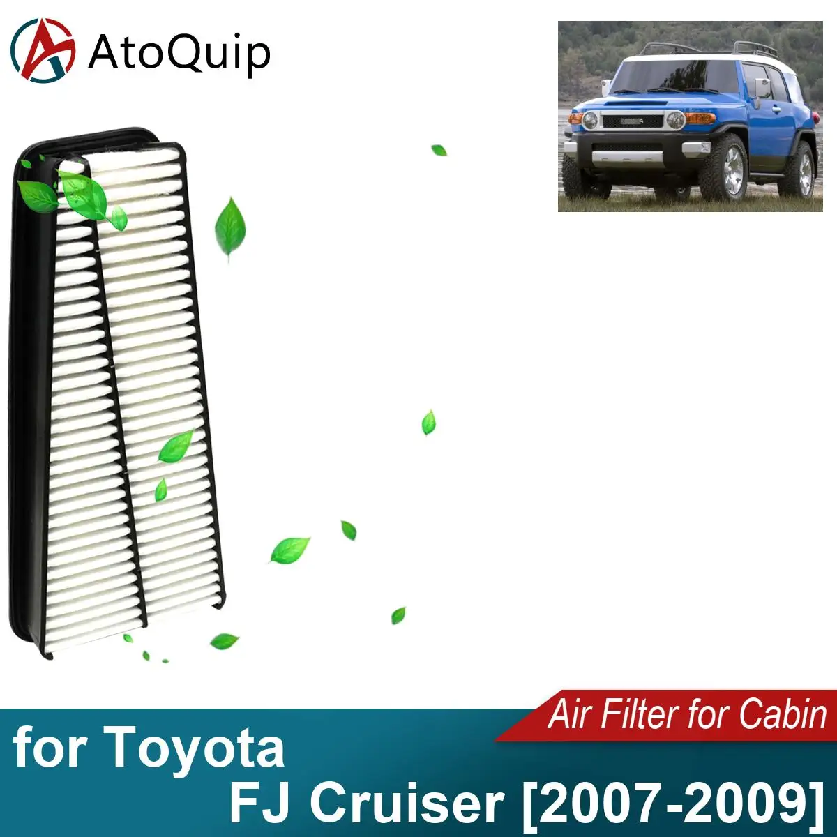 Автомобильный воздушный фильтр CA9683 подходит для Toyota FJ Cruiser 2007-2009 17801-0P010 17801-31090