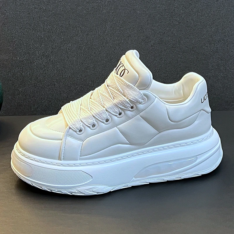 Новое поступление мужская модная повседневная белая обувь весенне-осенние