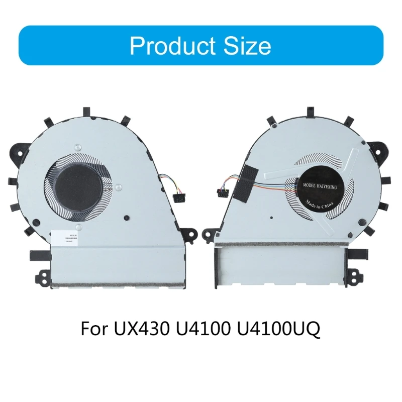 Вентилятор процессора ноутбука для ZenBook UX430 UX430U UX430UA UX430UQ U4100 U4100U