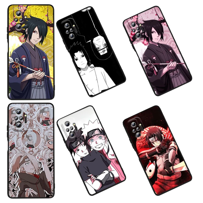 

Naruto Akatsuki Anime Fitted For xiaomi Redmi 10 K50 K50G 9 9A 9T 9C 9AT 8 8A 7A 6 6A 5 4X S2 2022 Gaming Plus Black Phone Case