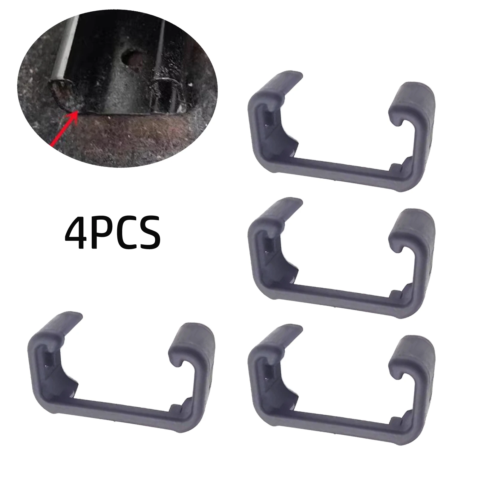 

4 шт., заглушка для направляющих автомобильного сиденья 5N0881347A для Polo, для Tiguan, для Sharan, накладка на сиденье, зажим, пряжка ﻿