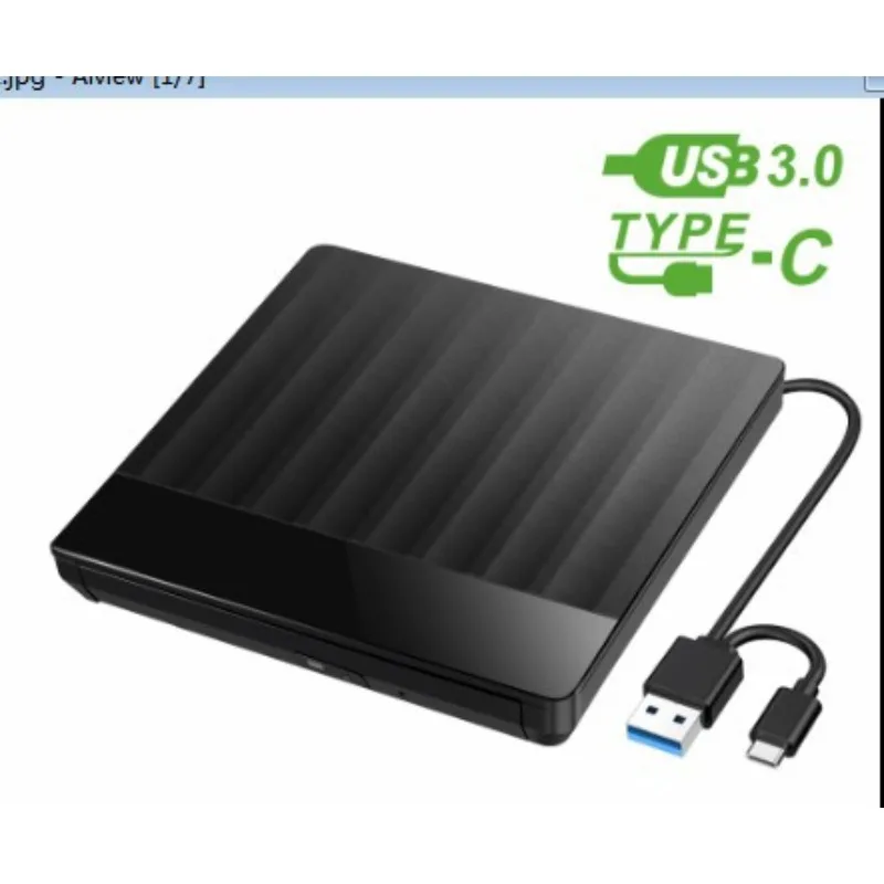 

Внешний оптический привод USB 2,0 3.0 Type C, кабель привода DVD-RW ROM, внешний CD DVD-привод для IMac, ноутбука, настольного ПК, CD-проигрывателя