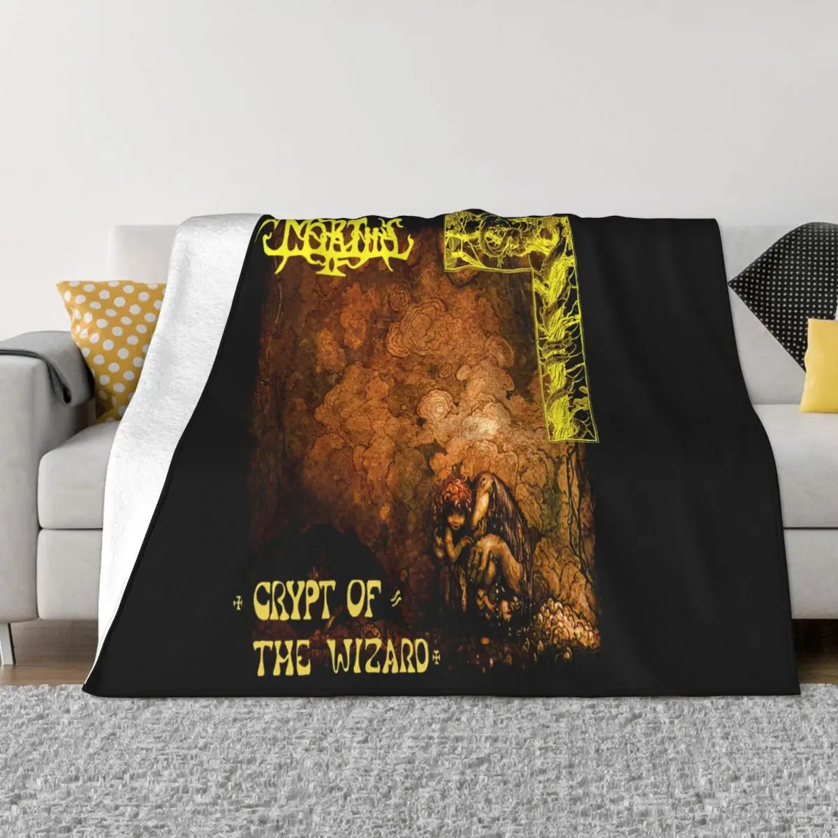 Весеннее одеяло Mortiis Crypt Of The Wizard Xs S M L Xl Xxl для женщин