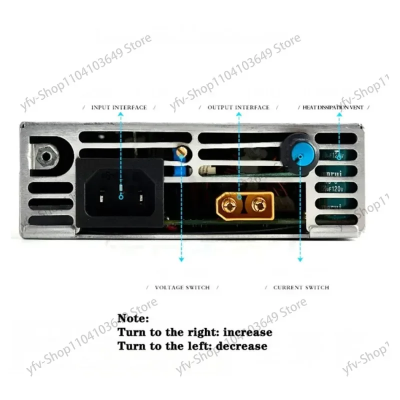 Быстрое зарядное устройство для литий-железо-фосфатных аккумуляторов 40-3000 В 0-20 А