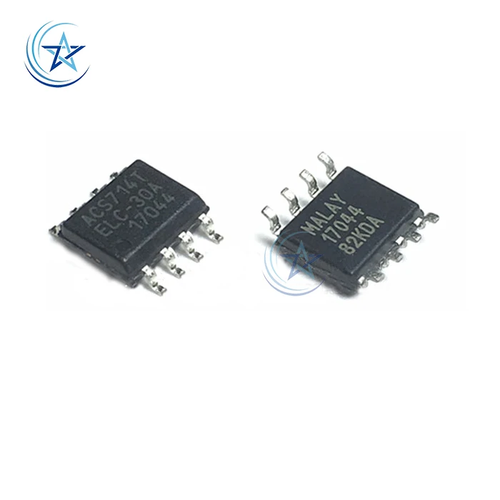 ACS714LLCTR-30A-T ACS714LLCTR-30A ACS714LLCTR SENSOR CURRENT HALL 30A AC/DC Sensor transmitter Current sensor |