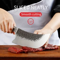 mokying forged professional butcher knife 5cr15mov vanadium molybdenum steel chef knife chinese knife