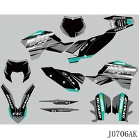 for ktm exc exc f 125 250 300 450 530 2008 2009 2010 2011 full graphics decals stickers motorcycle background