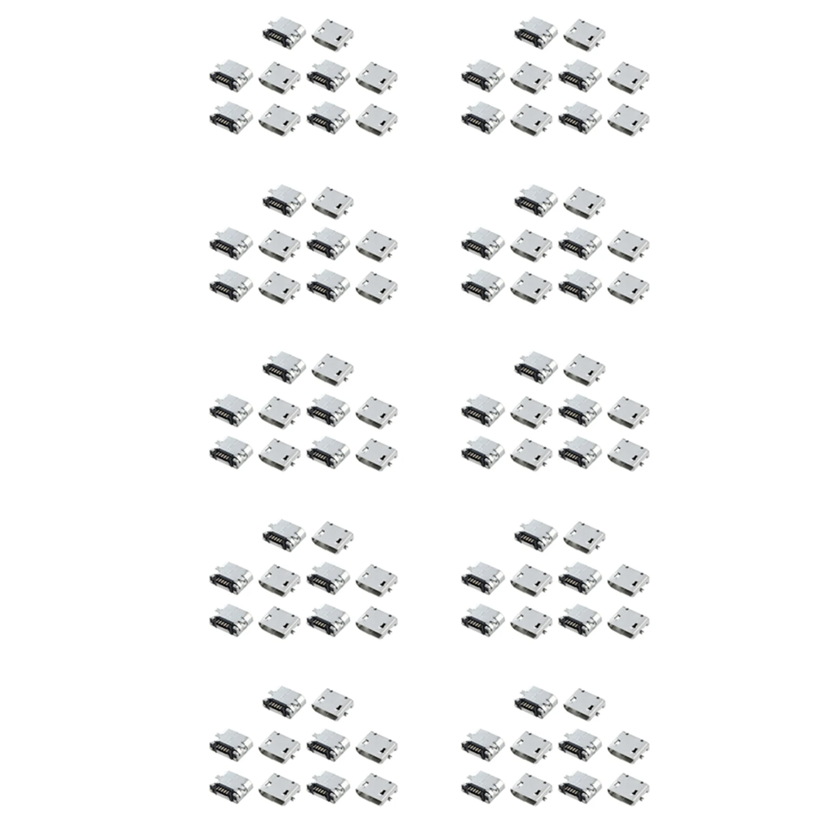 

100 Pcs Spare Parts Type B -USB Female Jack Connector Port Socket