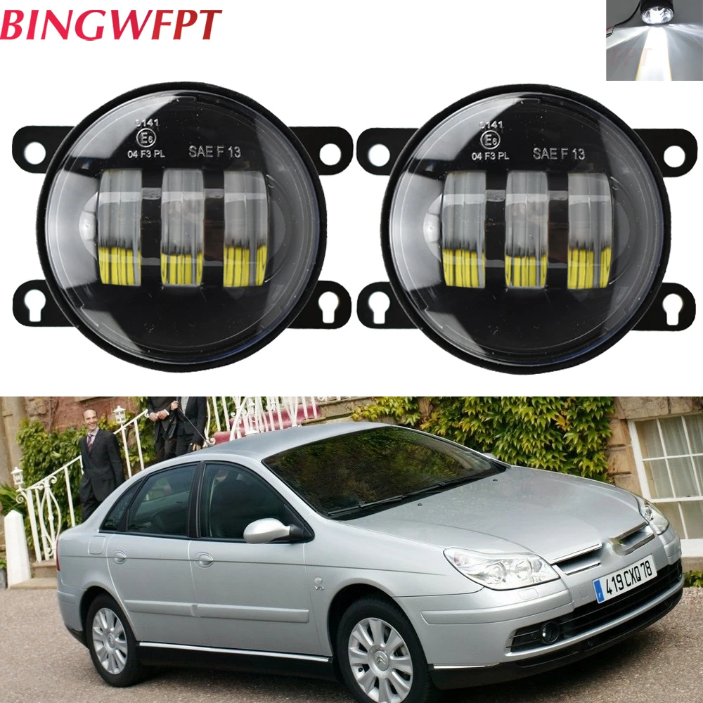 

2PCS Fog Lights For Citroen DS4 DS3 DS5 C3 C4 C5 C6 C-Crosser Xsara Picasso 1999-2015 Headlight LED Fog Light Foglights Fog Lamp