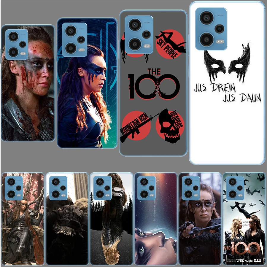 The 100 TV Show Heda Lexa Funda For Redmi Note 13 Pro+ 5G Plus 12 12C 10 10C 10A 9 9T 9C 9A 8 8A 7 7A K70 K60 K40 K20 Pro 6 6A T