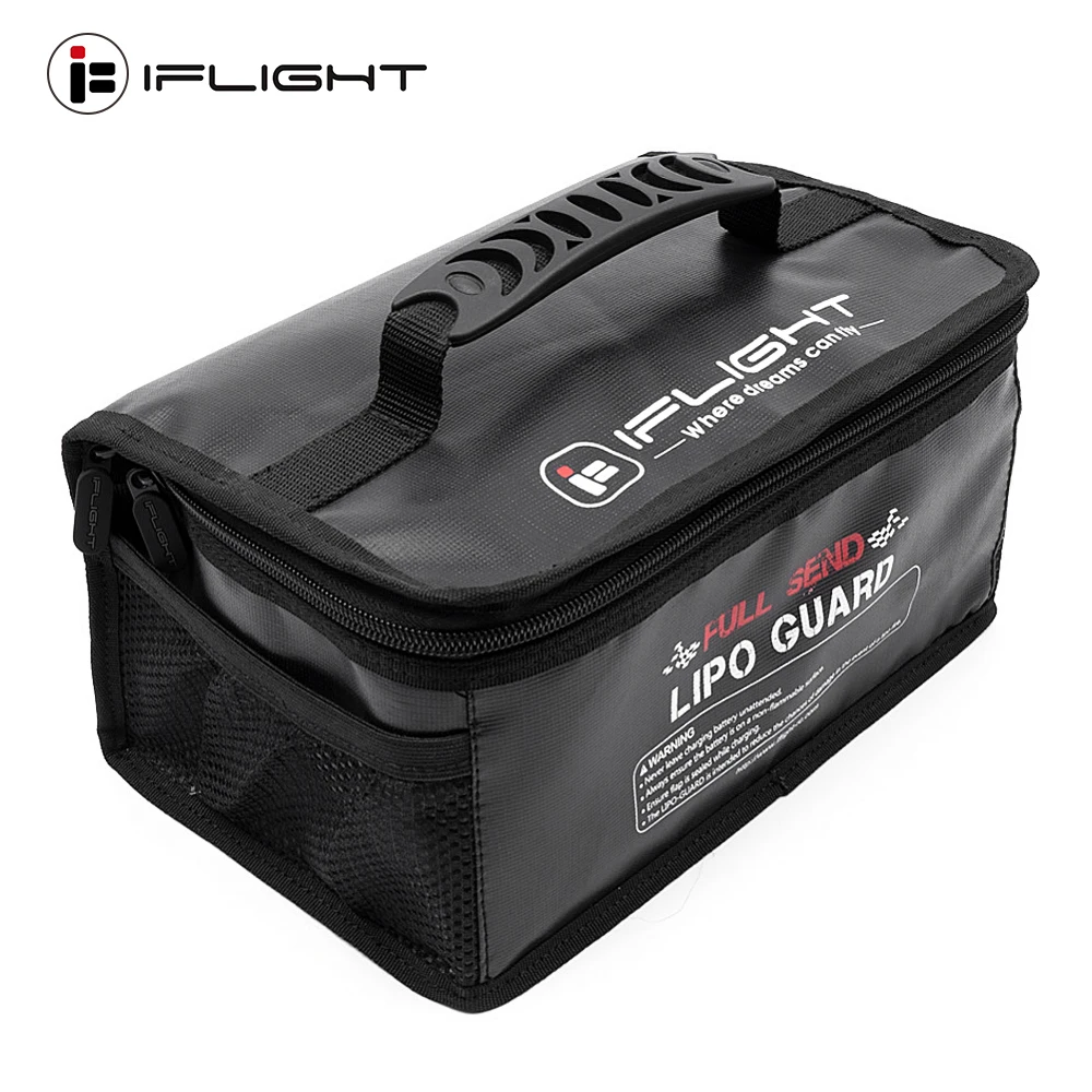 IFlight Lipo Battery Bag 240x65x180 мм/240x70x170 мм/255x115x170 мм огнестойкая взрывобезопасная безопасная переносная сумка для хранения