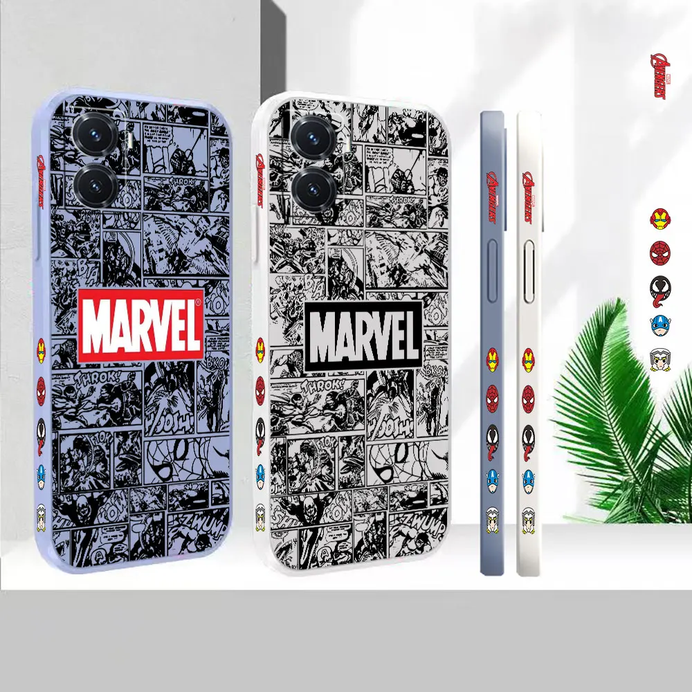 

Case For VIVO Y93 Y85 Y83 Y77E Y77 Y76S Y73S Y71T Y66 Y55S Y53S Y52S Y51S Y50 Y35 Y33S Y31 Marvel Comic Avengers Hero Logo Cover