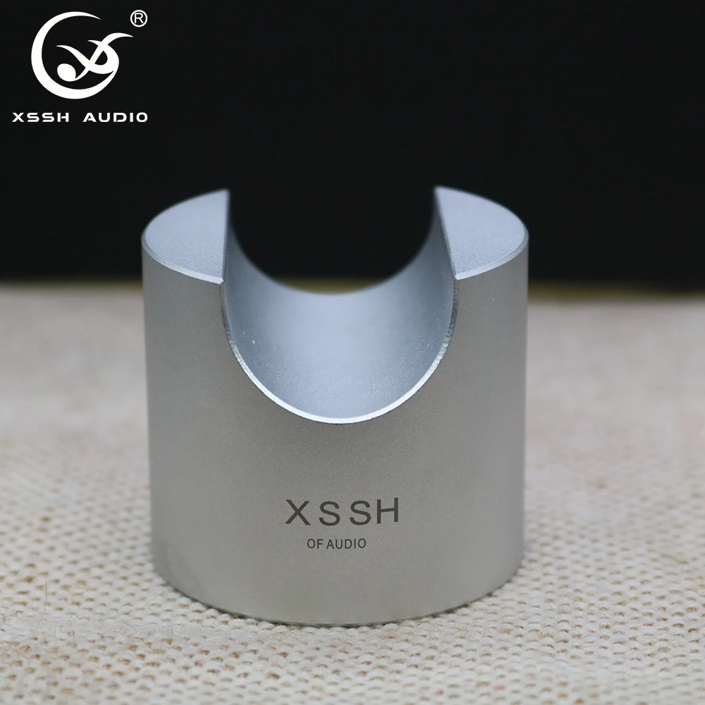 4pcs 8pcs XSSH HIFI Cable Tray Stand Spike Supporting Frame Pure Aluminum Trailing Pad Shock Absorber Power Speaker Cable Feet