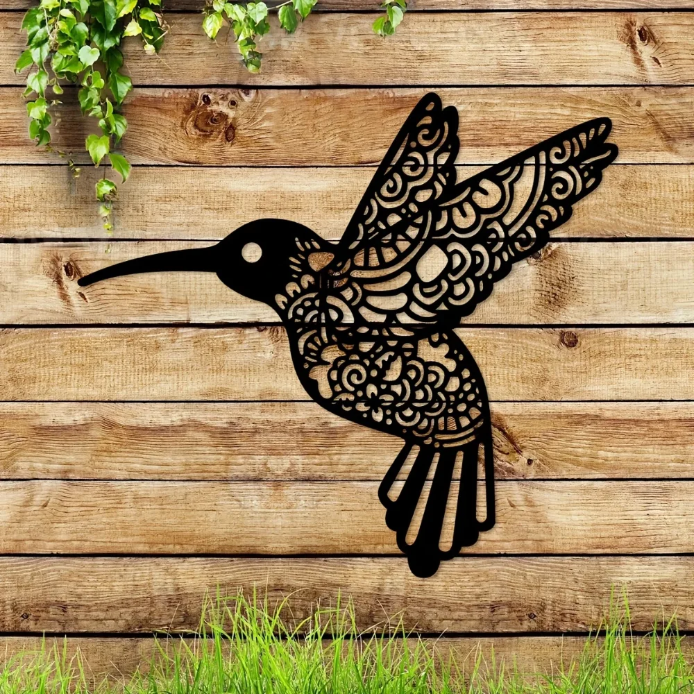 Изысканное украшение для дома из железа Колибри украсит вашу спальню и прихожую