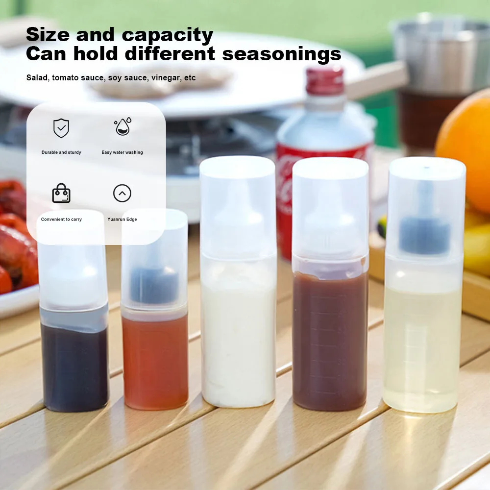 

40/80 мл зеркальные бутылки, многоразовая герметичная Герметичная Бутылка для кухни, барбекю