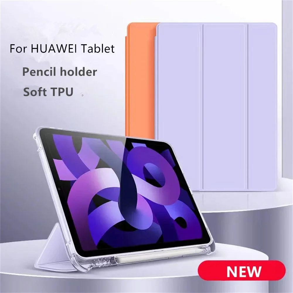 Чехол для планшета Huawei Honor Pad 8 V6 V7 V8 Pro с держателем карандашей чехол matepad 11 10 SE 4 INC