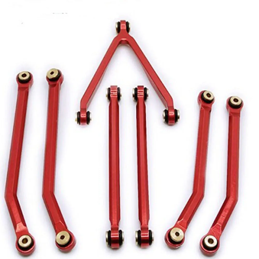 

Aluminum High Clearance Chassis Links Set for RC Crawler Axial SCX24 AXI00001 C10 AXI00002 JEEP JLU Ford Bronco AXI00006