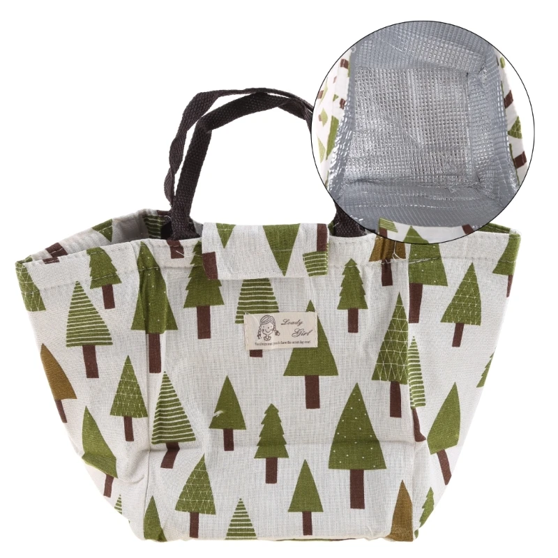 

E74B 1 шт. портативная сумка-тоут с термоизоляцией ланч-бокс сумка-холодильник сумка для пикника новый