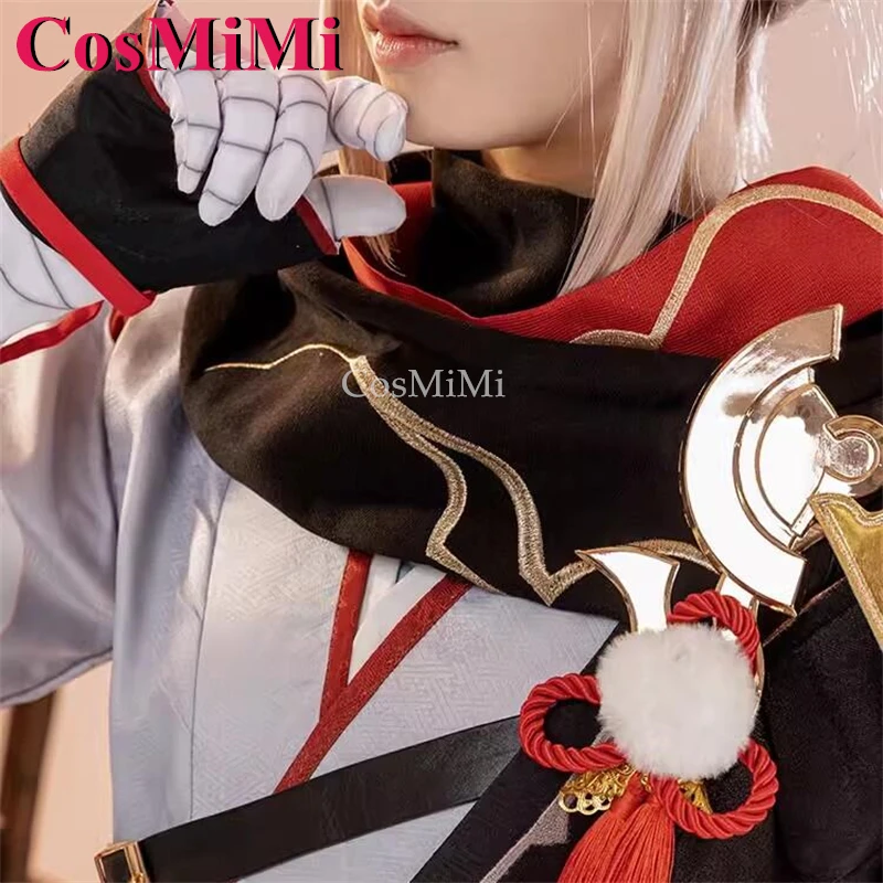 CosMiMi Game Genshin Impact Kaedehara Kazuha Косплей Костюм Модная красивая боевая форма