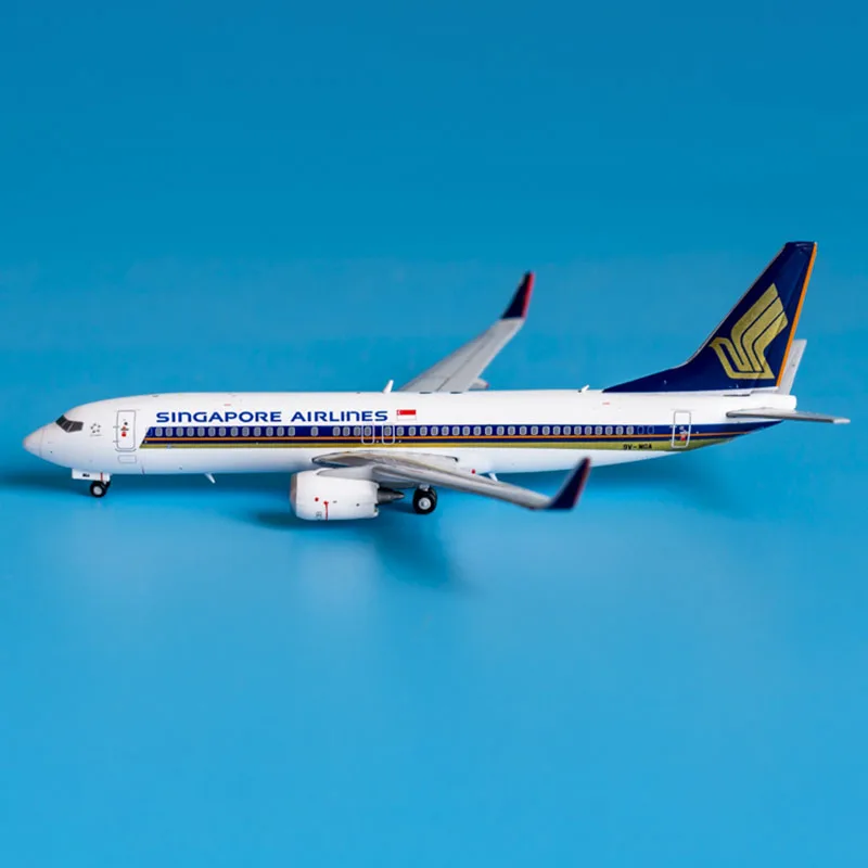 

Diecast 1:400 Scale B737-800 9V-MGA Planes Model Airplanes Singapore Airlines Alloy Aircraft Collection Souvenir