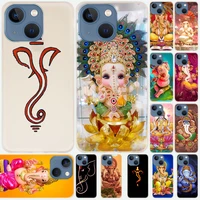 silicone soft coque shell case for apple iphone 13 12 11 pro x xs max xr 6 6s 7 8 plus mini se 2020 lord ganesha