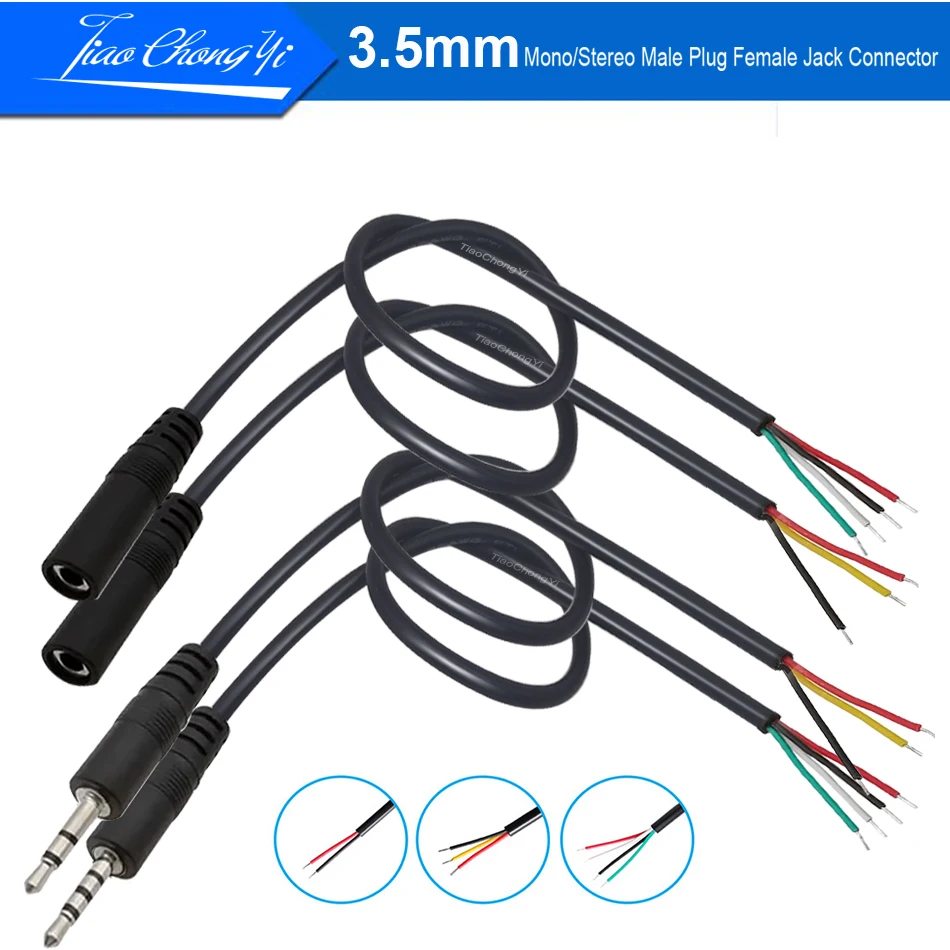 

Аудио кабель 3,5 мм AUX3.5mm 5 шт